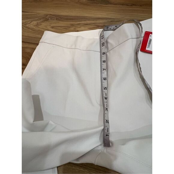 SPANX NWT On-the-Go Ankle Straight Pant White Ultimate Opacity Technology Sz M - Picture 11 of 14